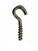 Gancho Latonado Bicromatizado Amarelo 13x30cm