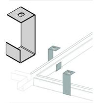 Gancho longo p/perfilado 38x38 - 10 peças
