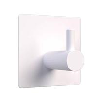 Gancho Metal Quadrado Branco 4,5Cm - Comfortdoor