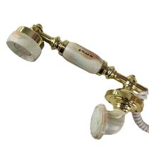 Gancho Monofone Vintage Telefone Fixo Decorativo Casa Restaurante Recepçao Pousada Hotel Estilo Retro Moderno RJ 11 - Ralos e Toneiras Gancho Monofone Vintage Telefone Fixo Decorativo Casa Restaurante Recepçao Pousada Hotel Estilo Retro Moderno RJ 11 - Ralos e Toneiras