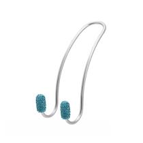 Gancho Multifuncional Carro Strass Ponta Detalhe Oval G8426