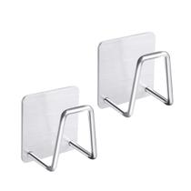 Gancho Multiuso Adesivo Metal Adesivo Para Cozinha Esponja - 2 unid Gancho Multiuso Adesivo Metal Adesivo Para Cozinha Esponja - 2 unid