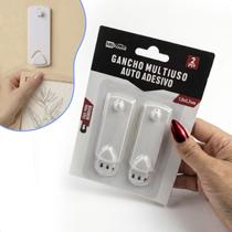 Gancho Multiuso Adesivo Parede Lisa Quadro Porta Retrato Placas Chave Decoração Casa Sala Escritório Gancho Multiuso Adesivo Parede Lisa Quadro Porta Retrato Placas Chave Decoração Casa Sala Escritório