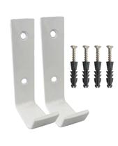 Gancho Multiuso de Parede Suporte Para Pendurar e Organizar Aço Reforçado Estilo Industrial Kit 2un Gancho Multiuso de Parede Suporte Para Pendurar e Organizar Aço Reforçado Estilo Industrial Kit 2un