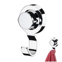 Gancho Multiuso Suporte Cabide Porta Toalha Com Ventosa Cromado - 4054 Future Gancho Multiuso Suporte Cabide Porta Toalha Com Ventosa Cromado - 4054 Future