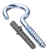 gancho numero 08 com 10ganchos e 10 buchas jomarca gancho numero 08 com 10ganchos e 10 buchas jomarca