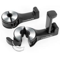 Gancho oculto para encosto de cabeça de carro com suporte para celular COCO STARKE Gancho oculto para encosto de cabeça de carro com suporte para celular COCO STARKE
