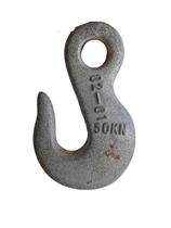 Gancho Olhal 50Kn 5000Kg Aço Carbono Forjado Gancho Olhal 50Kn 5000Kg Aço Carbono Forjado