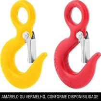 Gancho olhal fixo 1/4" 0,75t com trava uso leve - Vonder Gancho olhal fixo 1/4" 0,75t com trava uso leve - Vonder