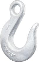 Gancho olhal fixo 3/8" 1,0t sem trava leve galvanizado - Vonder Gancho olhal fixo 3/8" 1,0t sem trava leve galvanizado - Vonder