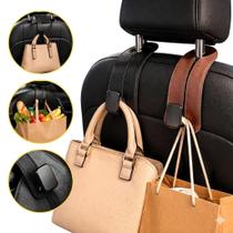 Gancho Organizador para Carro Premium Suporta Bolsas e Compras Sem Cair