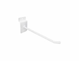 Gancho Painel Canaletado 10 cm Branco Kit 50 peças