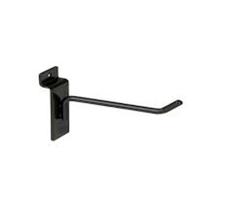 Gancho Painel Canaletado 10 cm Preto Kit 100 peças Gancho Painel Canaletado 10 cm Preto Kit 100 peças
