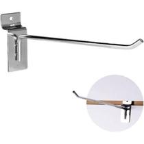 Gancho Painel Canaletado 15 cm Zincado Kit 100 peças