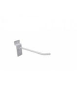 Gancho Painel Canaletado 25cm Com 100 Unidades Branco