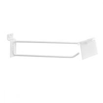Gancho Painel Ms Com Porta Preco Branco 4,5Mmx20Cm 13549 - Kit C/10 Gancho Painel Ms Com Porta Preco Branco 4,5Mmx20Cm 13549 - Kit C/10