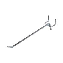 Gancho Painel Perfurado Eucatex Zincado Branco 10cm MS 10202 Gancho Painel Perfurado Eucatex Zincado Branco 10cm MS 10202