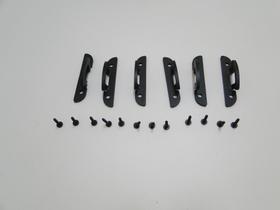 Gancho para caçamba kit 6 peças p/ duster oroch Gancho para caçamba kit 6 peças p/ duster oroch