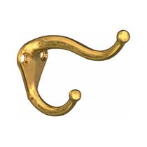 Gancho para casaco/chapéu National Hardware Brass Gancho para casaco/chapéu National Hardware Brass