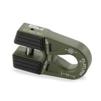 Gancho para guincho Factor 55 Flatlink E OD Green, capacidade de 16.000 lb