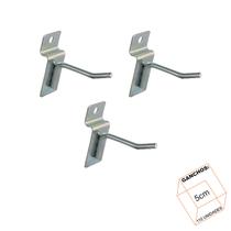 Gancho Para Painel Canaletado 5cm Zincado Kit 110 Unidades