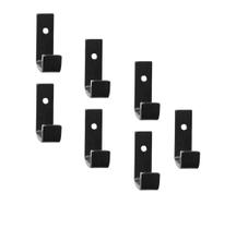 Gancho Para Pano de Prato Estilo Industrial Preto 7pç Gancho Para Pano de Prato Estilo Industrial Preto 7pç