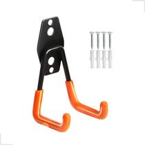 Gancho Para Pendurar Escada Cadeira Multiuso Parede Médio Suporte Bicicleta Bike Mangueira Vassoura Pá Duplo Resistente Ferramentas Vertical Apoio