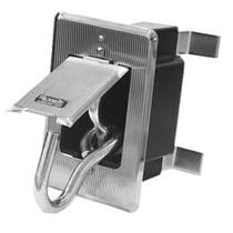 Gancho Para Pendurar Rede Aliança Inox Cromado Zincado De Embutir Parede Armador De Descanso 7323 IP