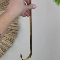 Gancho para Porta para Guirlanda 39cm Dourado