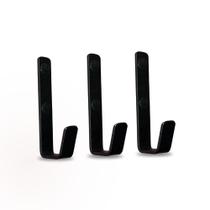 Gancho Parede Cabide Multiuso Estilo Industrial 3 Peças