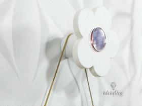 Gancho Pendurador Infantil Flor Decorativo para Organização Gancho Pendurador Infantil Flor Decorativo para Organização