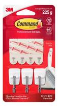 Gancho Plástico Branco para Utensílios até 225g 3M