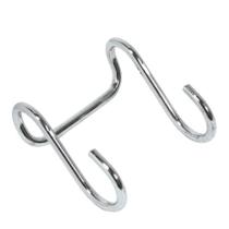 Gancho S Duplo Para Tubo Aço Cromado Kit 02 Unid Jomer 4120 Gancho S Duplo Para Tubo Aço Cromado Kit 02 Unid Jomer 4120