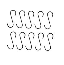 Gancho S Grande para Cabo de Vassoura Multiuso 100pçs Gancho S Grande para Cabo de Vassoura Multiuso 100pçs