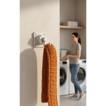 Gancho Silencioso Rede c/ Rolamentos - Branco (2 unid)