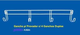 Gancho Simples Para Provador Com 4 Ganchos Duplos Gancho Simples Para Provador Com 4 Ganchos Duplos
