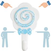 Gancho Suporte Adesivo Decorado de Parede kit com 2 Quarto Infantil Bebê Roupas Toalhas Multiuso