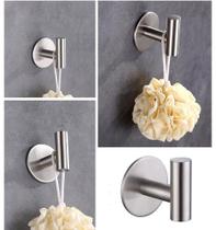 Gancho Suporte De Parede Aço Inoxidável Para Banheiro Cozinha Multiuso LR-0048