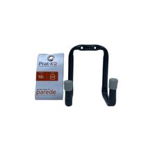 Gancho Suporte Duplo Pequeno Reforçado Aço Prat-K Gancho Suporte Duplo Pequeno Reforçado Aço Prat-K