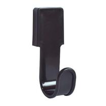 Gancho Suporte Multiuso Prático Preto Resistente 11,5 CM - Arqplast