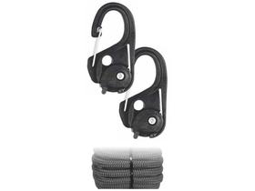 Gancho Tensor de Corda 80kg Único Nautika X4 Duplo