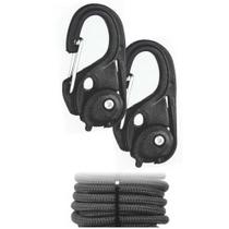 Gancho tensor x3 duplo com corda