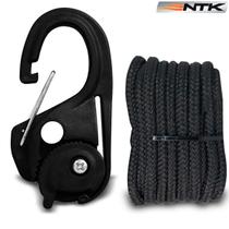Gancho Tensor X4 Kit Com Corda Nautika