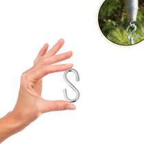 Gancho Tipo S Suporte Cabide Aço Multiuso Cozinha Organizador Saco Pancada N4