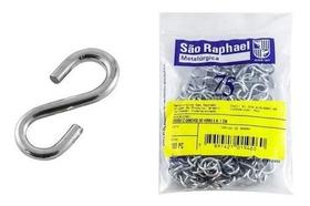 Gancho Tipo S Zincado Sr 28mm N1 Com 100