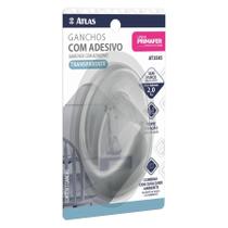 Gancho Transp Adesivo Organizador Sem Furos Atlas 2kg