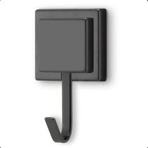 Gancho Unitário p/ Toalha Piatina Black c/ Adesivo 3M -Arthi