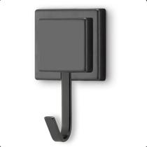 Gancho Unitário p/ Toalha Piatina Black c/ Adesivo 3M -Arthi