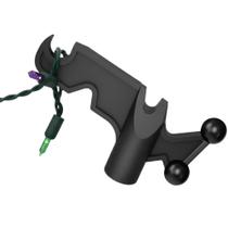 Gancho utilitário EstJiaChier para pendurar luzes de Natal, rosca 3/4"