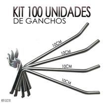 Gancho Zincado 10cm - 100 Peças - TATINET